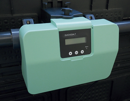 Compact chlorinator installation BSV QuickSalt