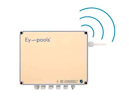Home automation kit that allows you to communicate with the pool and control the main functions.