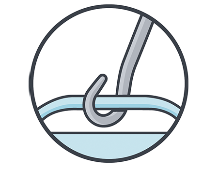 Alle Poolreiniger der Carrera-Reihe sind mit einem Wasserschnellablass-System ausgestattet. Dadurch lässt sich der Roboter leicht aus dem Wasser nehmen und handhaben.