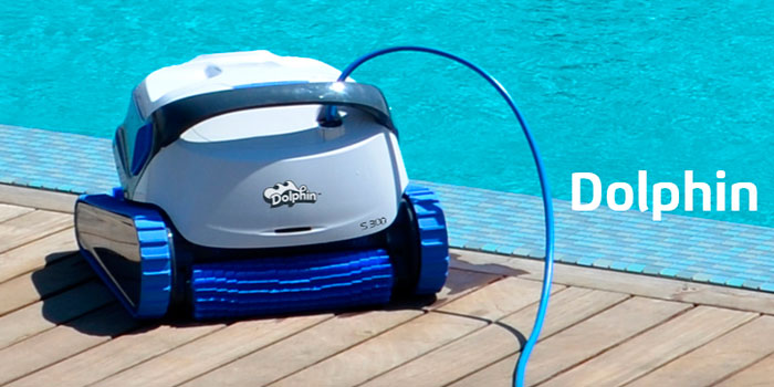 The Dolphin Carrera 30 pool cleaner provides reliable, convenient and cost-effective pool cleaning. Its reliable filtration method in all pool conditions and active brushing on every surface optimise pool hygiene.