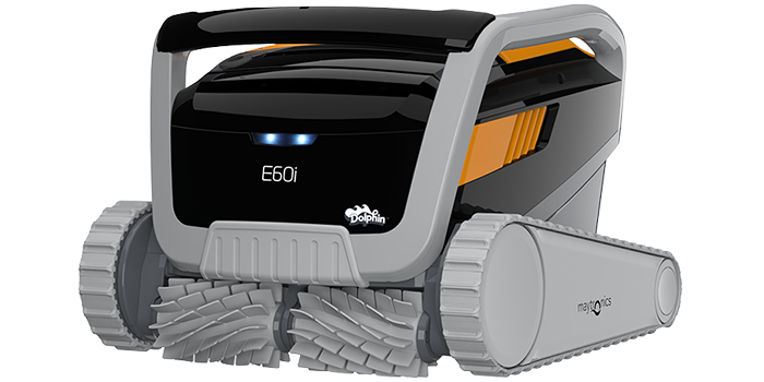 The Dolphin Active X4 pool cleaner provides reliable, convenient and cost-effective pool cleaning. Its reliable filtration method in all pool conditions and active brushing on all surfaces optimises pool hygiene.
